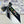 CD Twilly Mini Scarf 100cm Black Colorful Mulberry Silk 958859