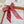 HM Twilly Mini Scarf 105 Pink Red Multi Silk Twill 153187