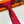 HM Jacquard Tie Red Twill Silk 212088