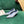 GG Pointed-Toe Slingback Light Blue Canvas 741264