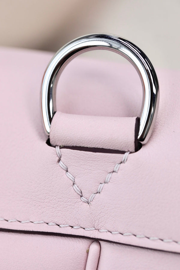 HM Berline Bag 28cm Light Pink Calfskin 284554 (Production time: 25 days)