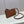 MINI 18 STRAP POCHETTE IN BRONZE BROWNN SUPPLE CALFSKIN