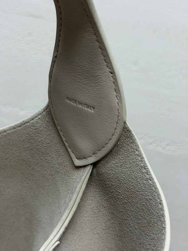 CL Small Hobo White Supple Smooth Calfskin