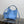 CL Small Hobo Blue Supple Smooth Calfskin