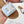 Celine 25C Slippers Baby Blue mix White Fabric with Calfskin 238165