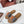 Celine 25C Slippers Black mix Orange Fabric with Calfskin 238170