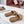 Celine 25C Slippers Beige mix Cantaloupe Fabric with Calfskin 238159