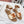 Celine 25C Lympia Sandal Beige mix Brown Fabric with Calfskin 238162