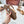 Celine 25C Lympia Sandal Beige mix Brown Fabric with Calfskin 238162