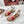 Celine 25C Lympia Sandal Red mix White Canvas with Calfskin 238173