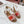 Celine 25C Lympia Sandal Red mix White Canvas with Calfskin 238173
