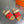HM Men's Chypre Sandals Red Beige Suede 741433