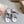 Miu x NB 530 SL Mules White Leather 642518