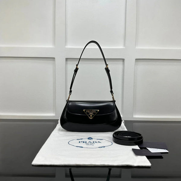 Prad 2026 Shoulder Bag 24cm Patent Leather