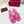 GG 2026 Early Spring Sandals Hot Pink Canvas Sheepskin 688524