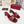GG 2026 Early Spring Sandals Burgundy Sheepskin 688531