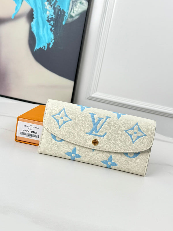 LV M82341 Portafoglio Emilie Monogram Empreinte Grana Pelle 221537