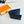 Portafoglio multiplo LV in pelle di mucca Taiga blu nero 221440