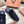 LP Charms Walk Babouche Loafer Space Blue Suede With Rabbit Fur Lining 206227