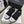 CC 26 Crystal-embellished Sneaker Black Leather 588796