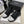 CC 26 Crystal-embellished Sneaker Black Leather 588796