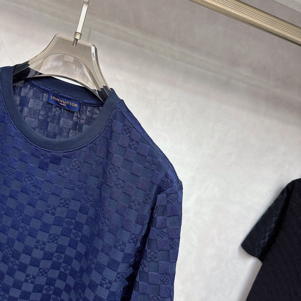 LV T-SHIRT NAVY BLUE 239624