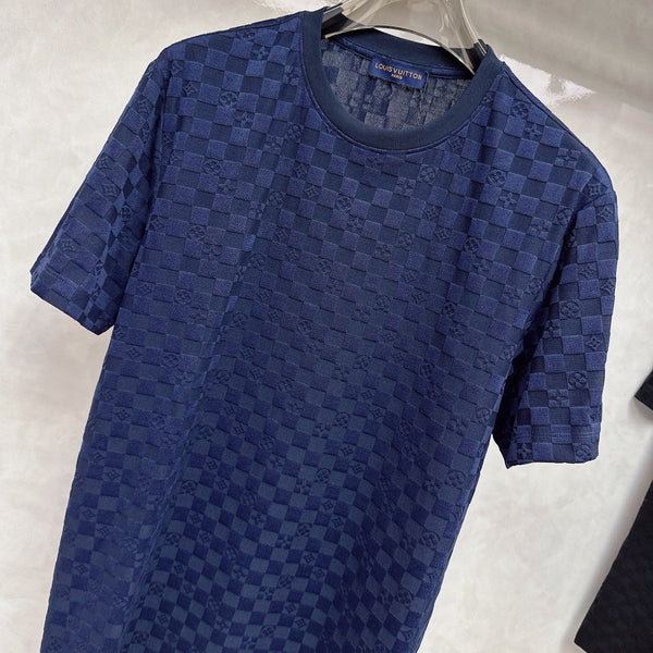 LV T-SHIRT NAVY BLUE 239624