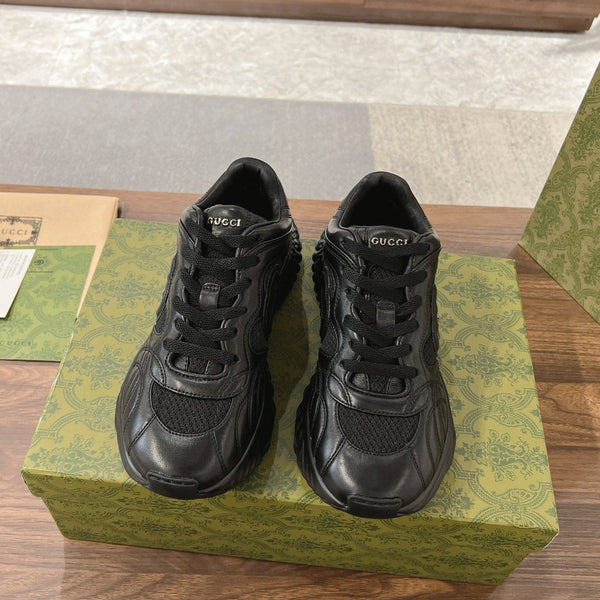 SNEAKER GG RIPPLE NERA