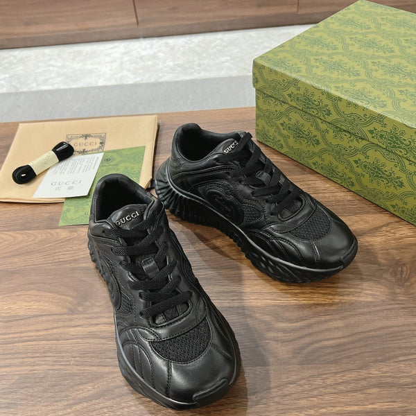 SNEAKER GG RIPPLE NERA