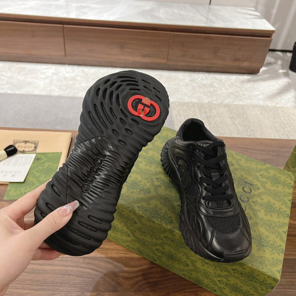 SNEAKER GG RIPPLE NERA