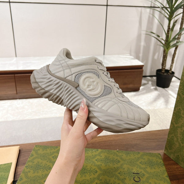 SNEAKER GG RIPPLE GRIGIO NUVOLA