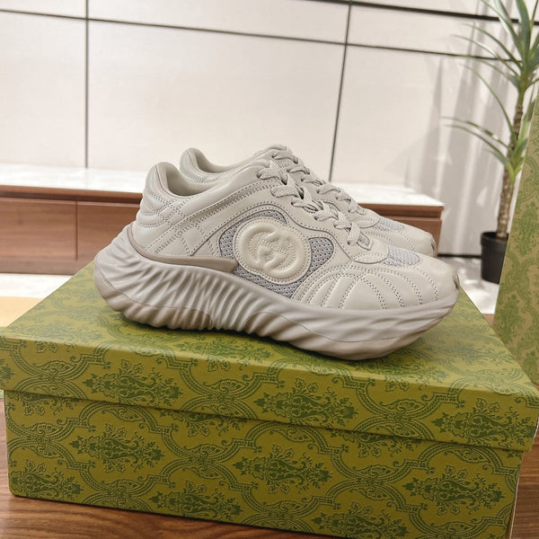 SNEAKER GG RIPPLE GRIGIO NUVOLA