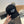 Cappellino Celin in tessuto di cotone nero 210332