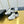 cc womens sneaker in black white wool tweed and light purple suede calfskin 137579
