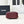 CC 24A Vanity Top Handle 16cm Burgundy Grained Calfskin Gold Hardware