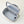 CC 26s Vanity Case Light Grey Quilted Lambskin 286279