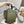 LOE COMPACT HAMMOCK 24 BAG IN OLIVE MELLOW CALFSKIN AND CANVAS