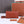 EXTRA POCKET L19 IN RED BROWN OSTRICH LEATHER