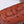 EXTRA POCKET L19 IN RED BROWN OSTRICH LEATHER