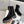 Celine 25s Triomphe Rangers Mid Lace-Up Boot Black Suede