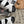 ELECTRIC SANDAL BLACK MIX WHITE CALFSKIN
