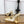 YSL Louis Slingback 10cm Beige Satin Patent Leather 932062