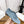 TR Deep Mouth Slip-on Loafers Blue Grey Suede 931973