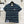CC Beaded Flowers Shirt Dark Blue Cotton
