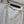 Celine 25 Denim Skirt with Logo Belt White Cotton
