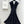 CD 25 V-neck Puff Sleeve Dress black Satin Silk