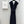 CD 25 V-neck Puff Sleeve Dress black Satin Silk