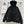 Chanel 25 Hooded Windbreaker Jacket Black Down Cotton 312195