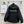 Chanel 25 Hooded Windbreaker Jacket Black Down Cotton 312195