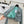 Manteau en tweed de laine bleu-vert col en V Chanel 2025 319506